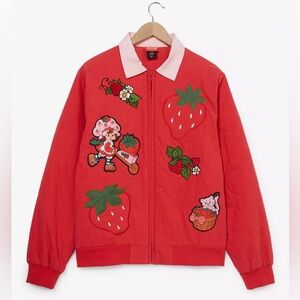 NWT Strawberry Shortcake Patches Quilted Jacket - BoxLunch Exclusive